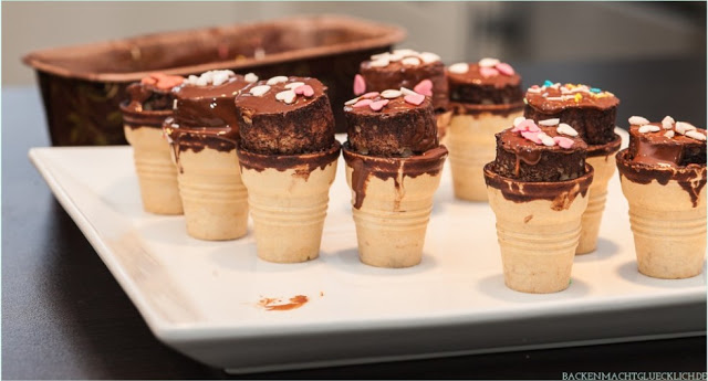Kuchen Im Waffelbecher Rezept Lecker