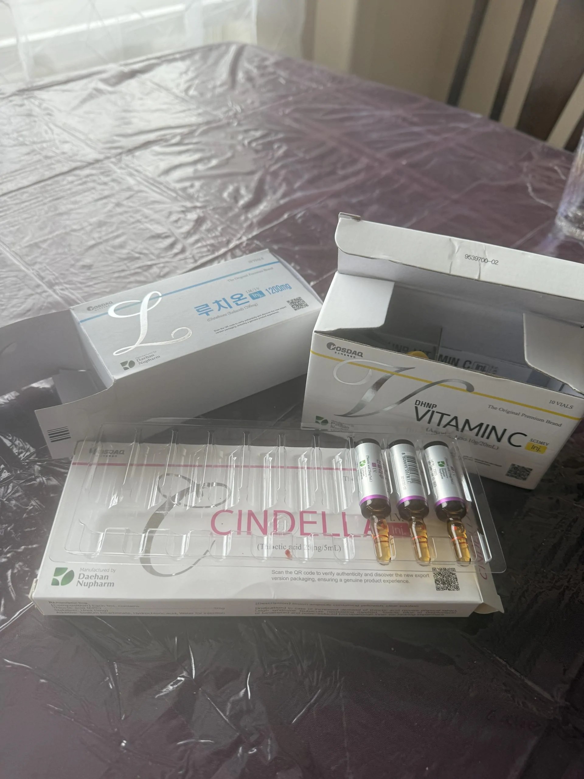 Cindella Whitening Set photo review