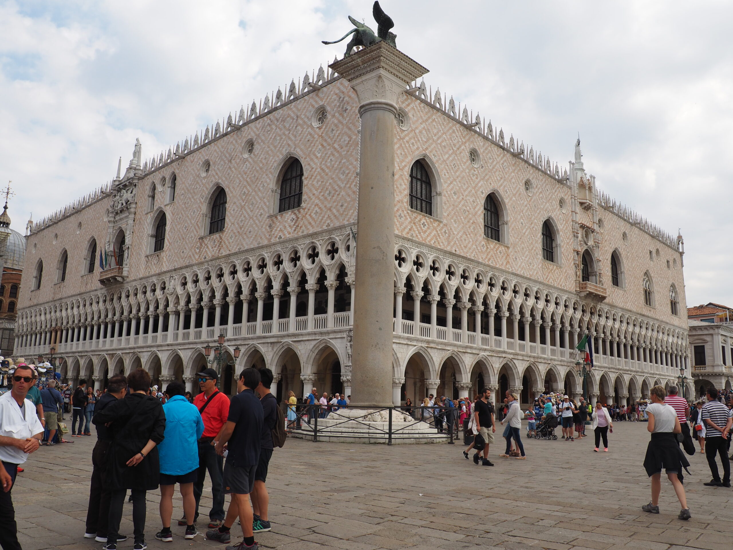 Outside pf Doges Palace
