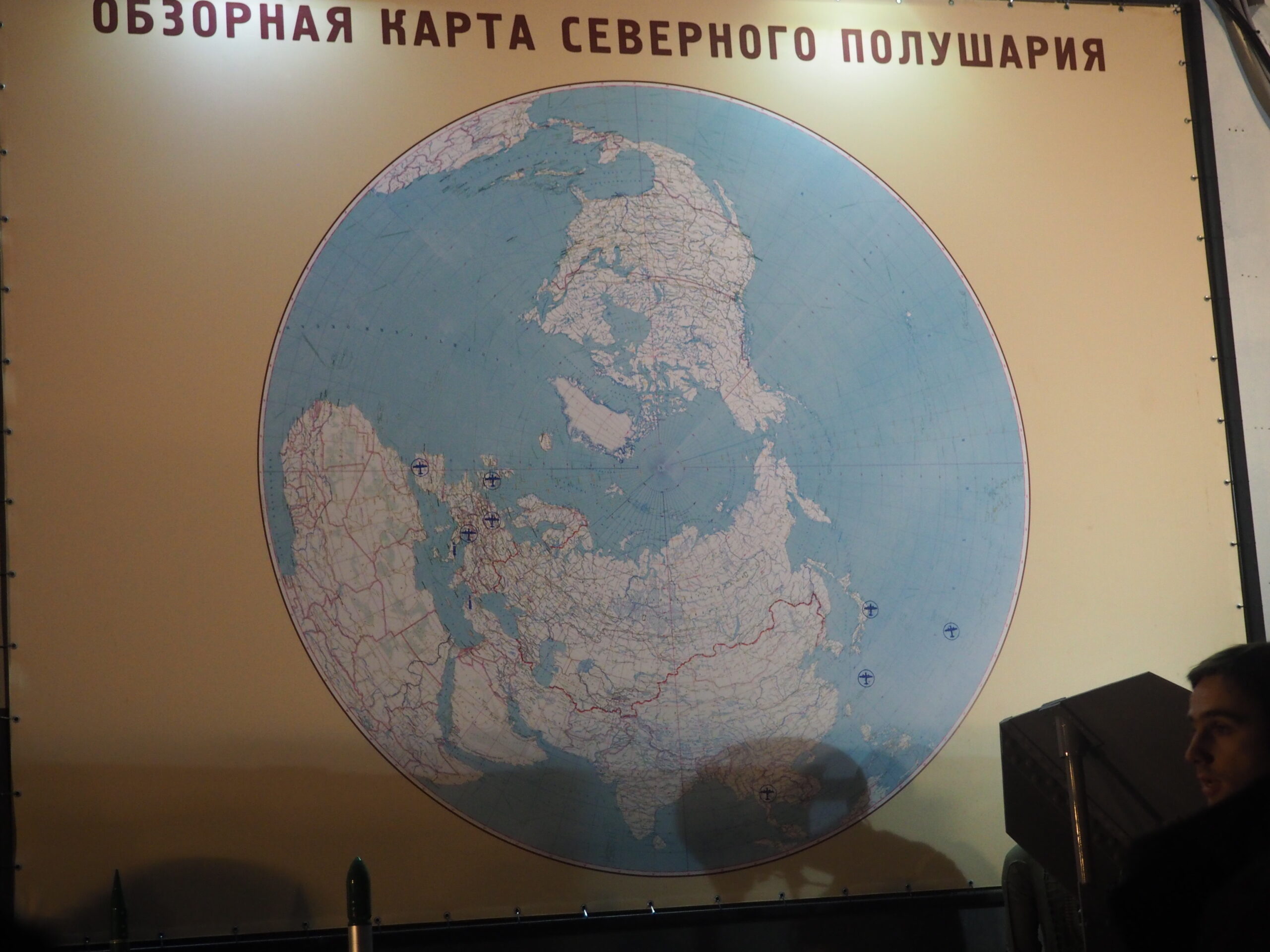 Map of the enemies location