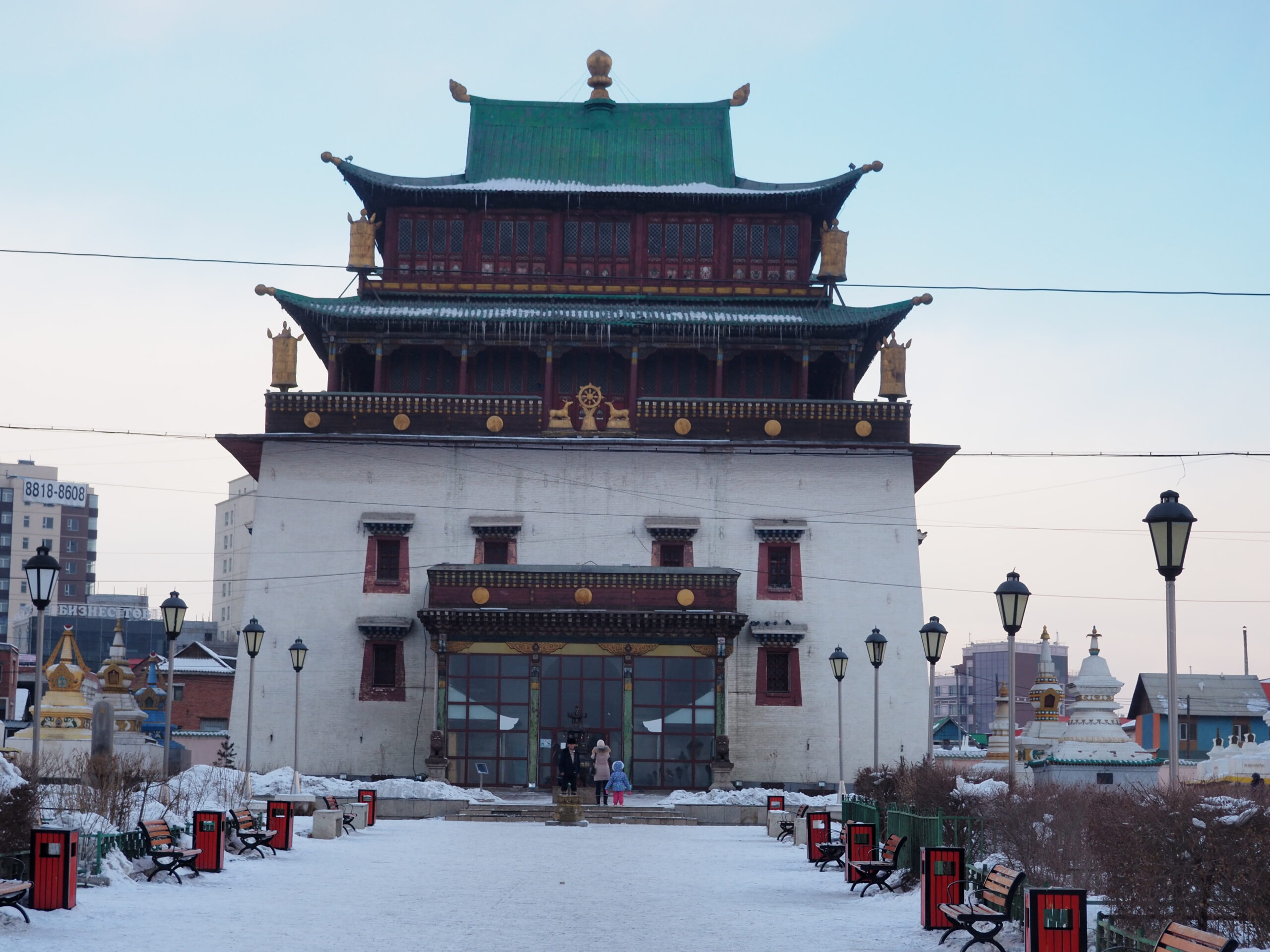 The main temple