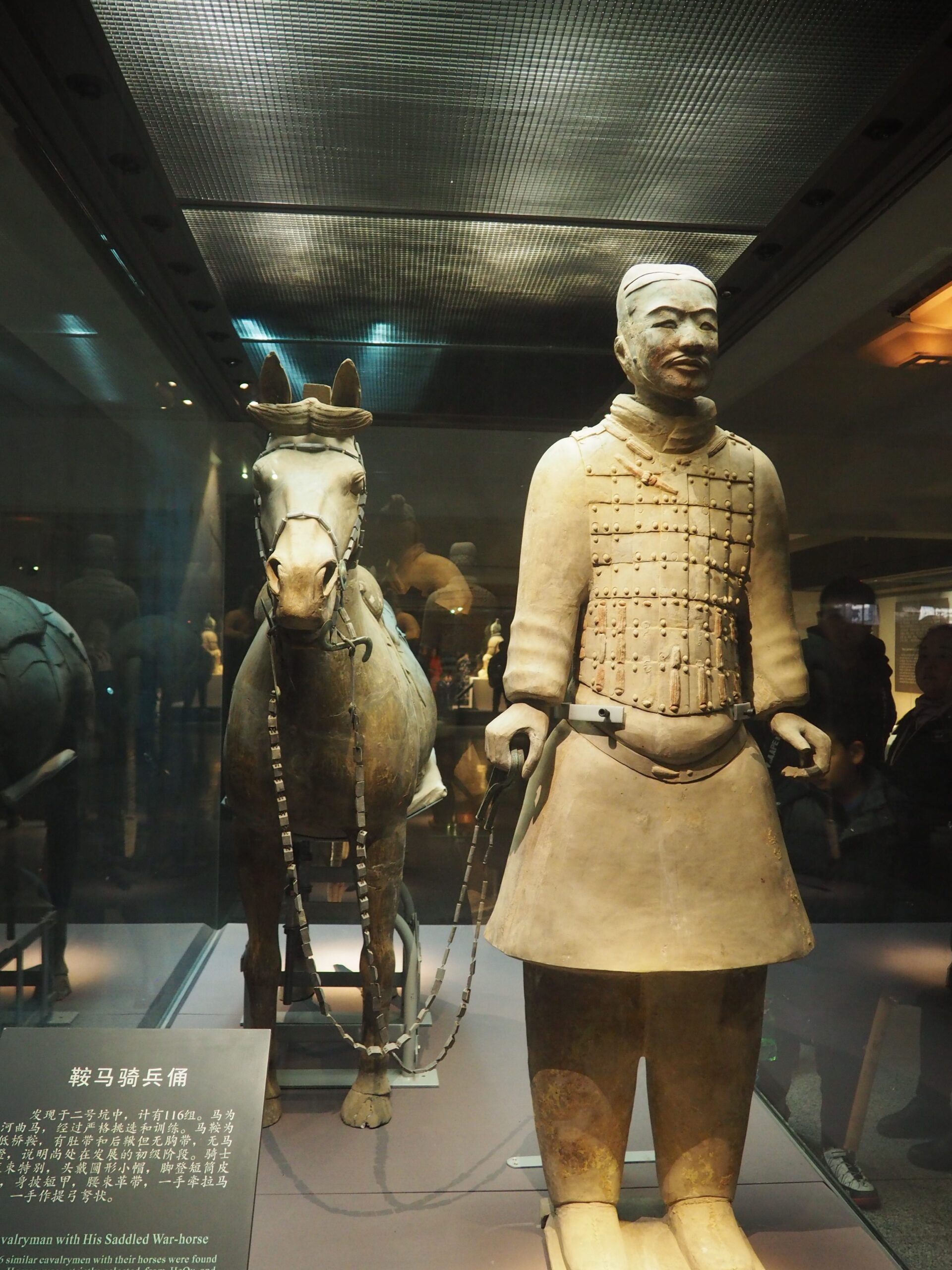 Soldier and his horse