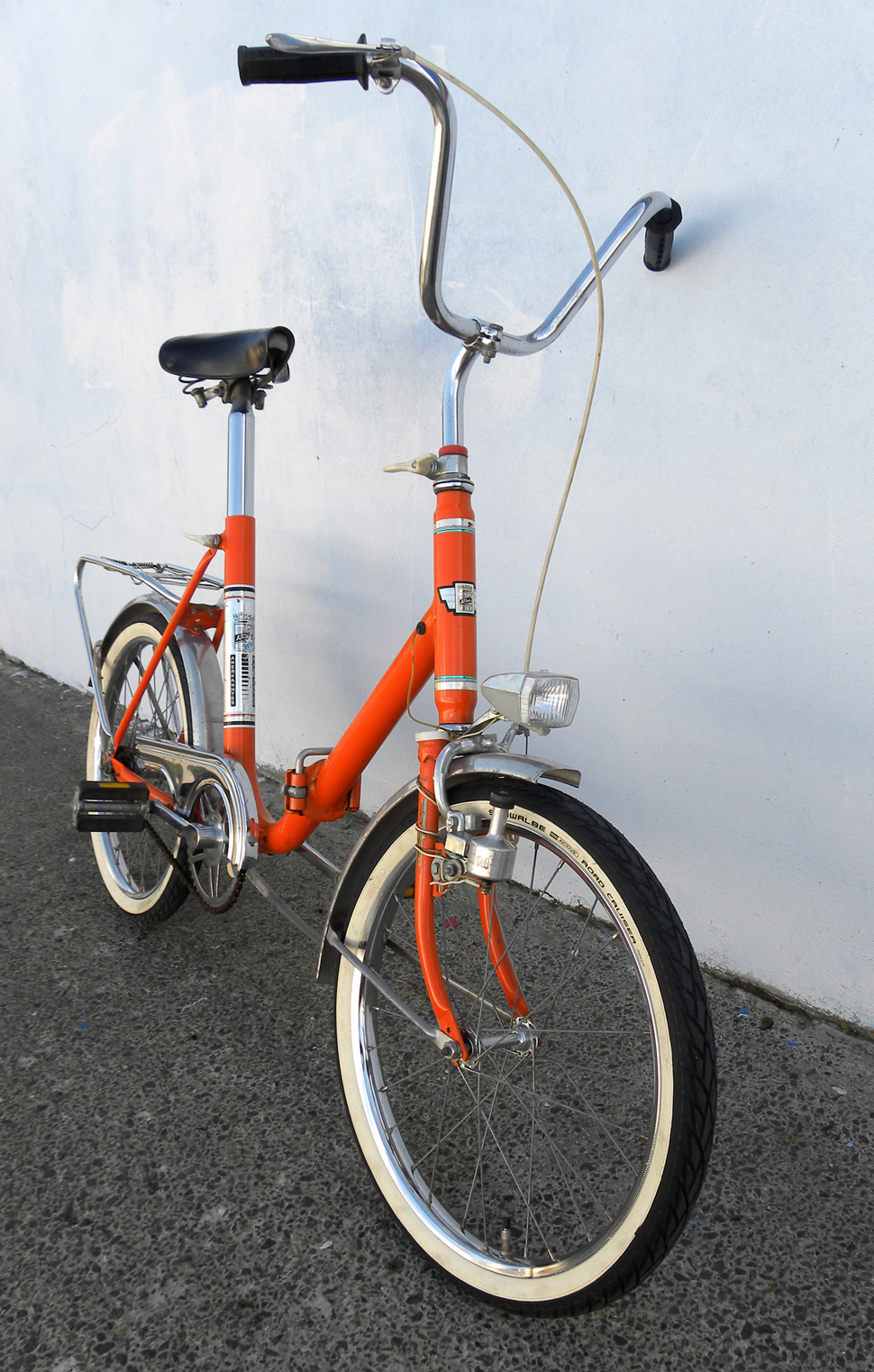 Alles was man über das ddr diamant rennrad wissen muss. RIXE KLAPPRAD ORANGE - WIRBELWIND