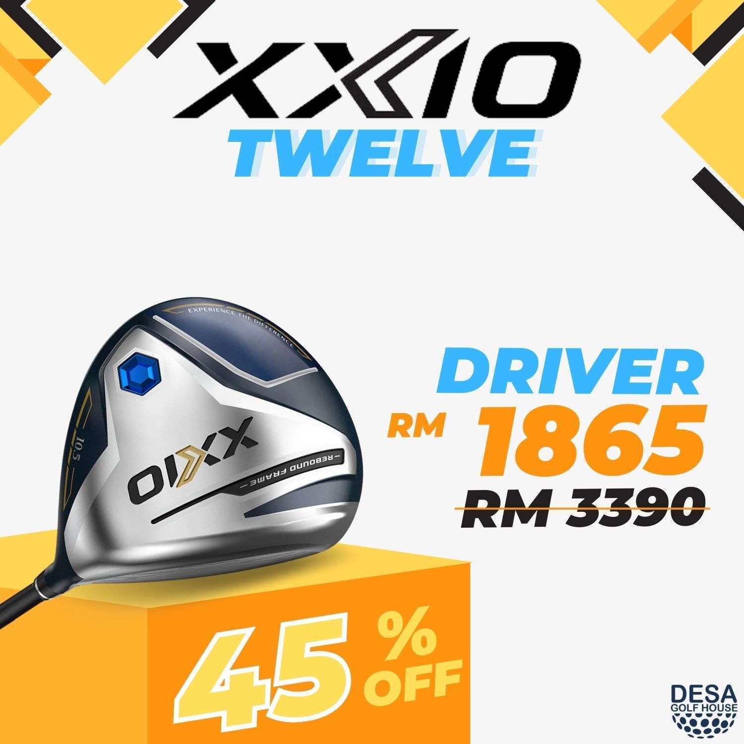 XXIO 12 Driver – Desa Golf House