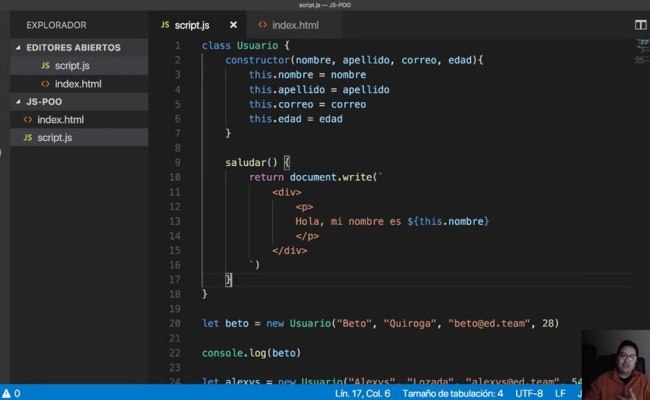 Curso Programación Orientada A Objetos Con JavaScript [MEGA] 1Link ...