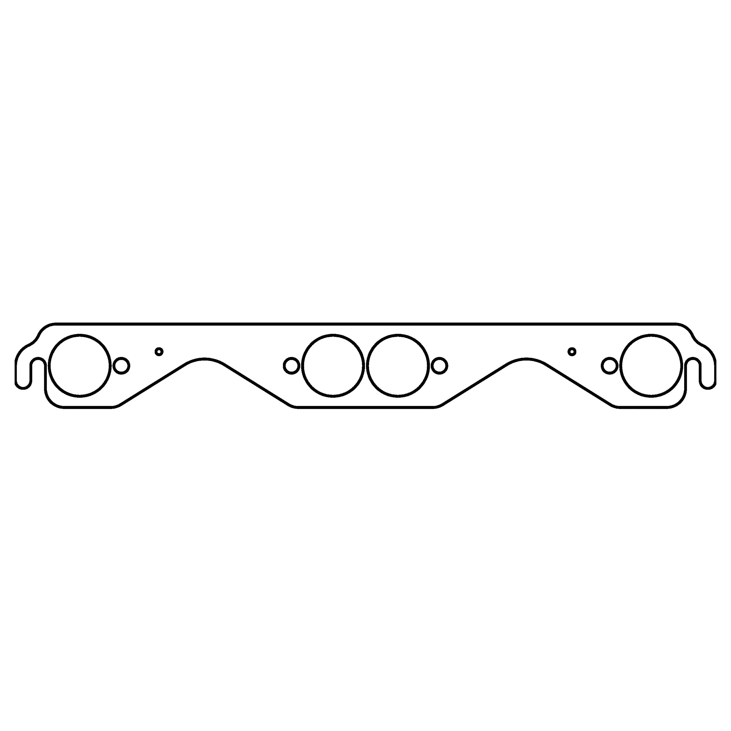 Cometic Gaskets - Chevrolet Gen-1 Small Block V8 Exhaust Manifold Gasket Set - C5893-030