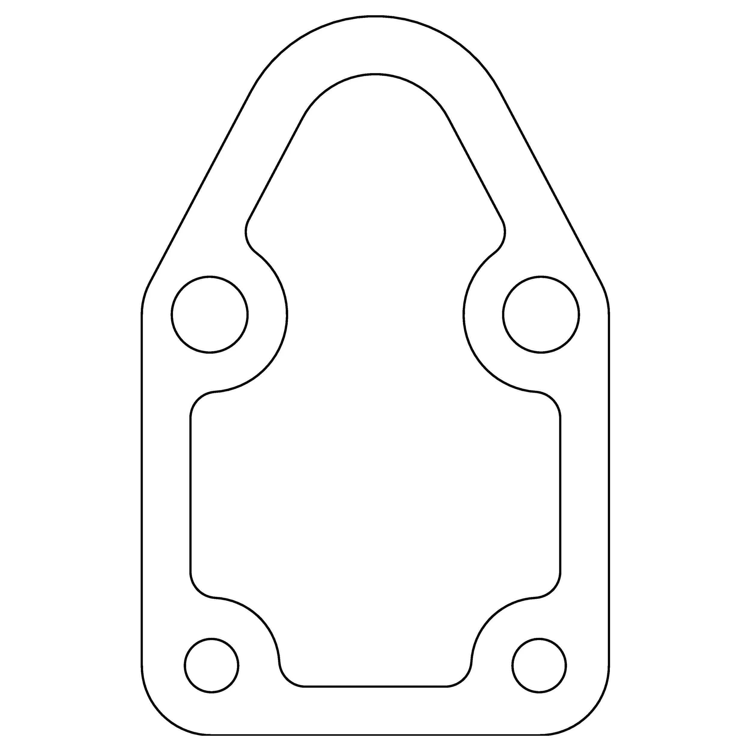 Cometic Gaskets - Chevrolet Gen-1 Small Block V8 Fuel Pump Mounting Plate Gasket - C15617