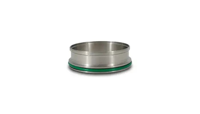 HD Clamp Titanium Weld Ferrule with O-Ring for 4.00" O.D. Tubing