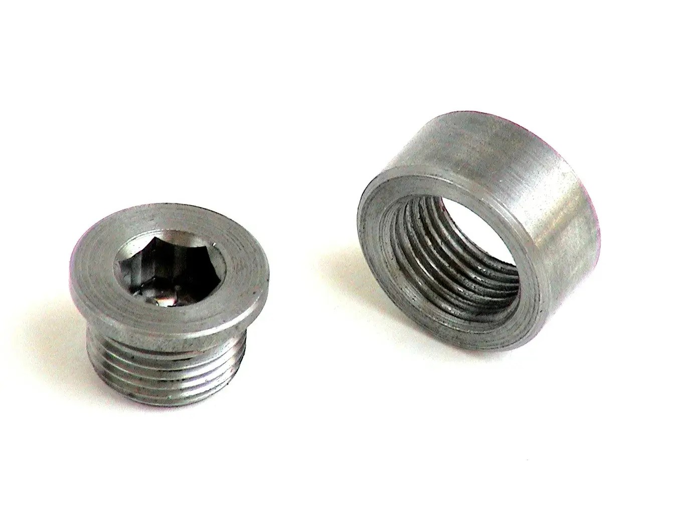 Stainless Steel Bung w/Steel Plug