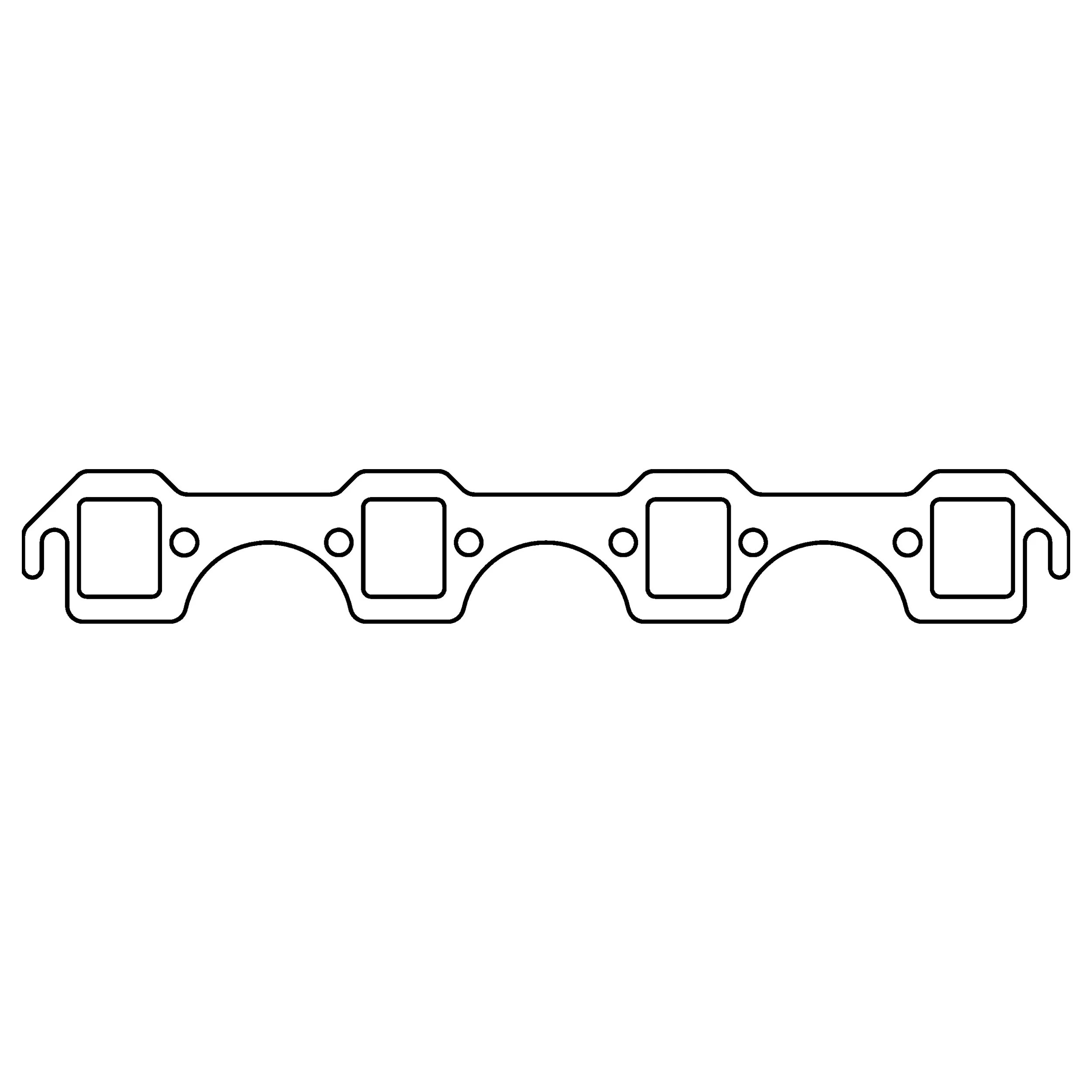 Cometic Gaskets - Ford 302/351W V8 Exhaust Manifold Gasket - CP5898