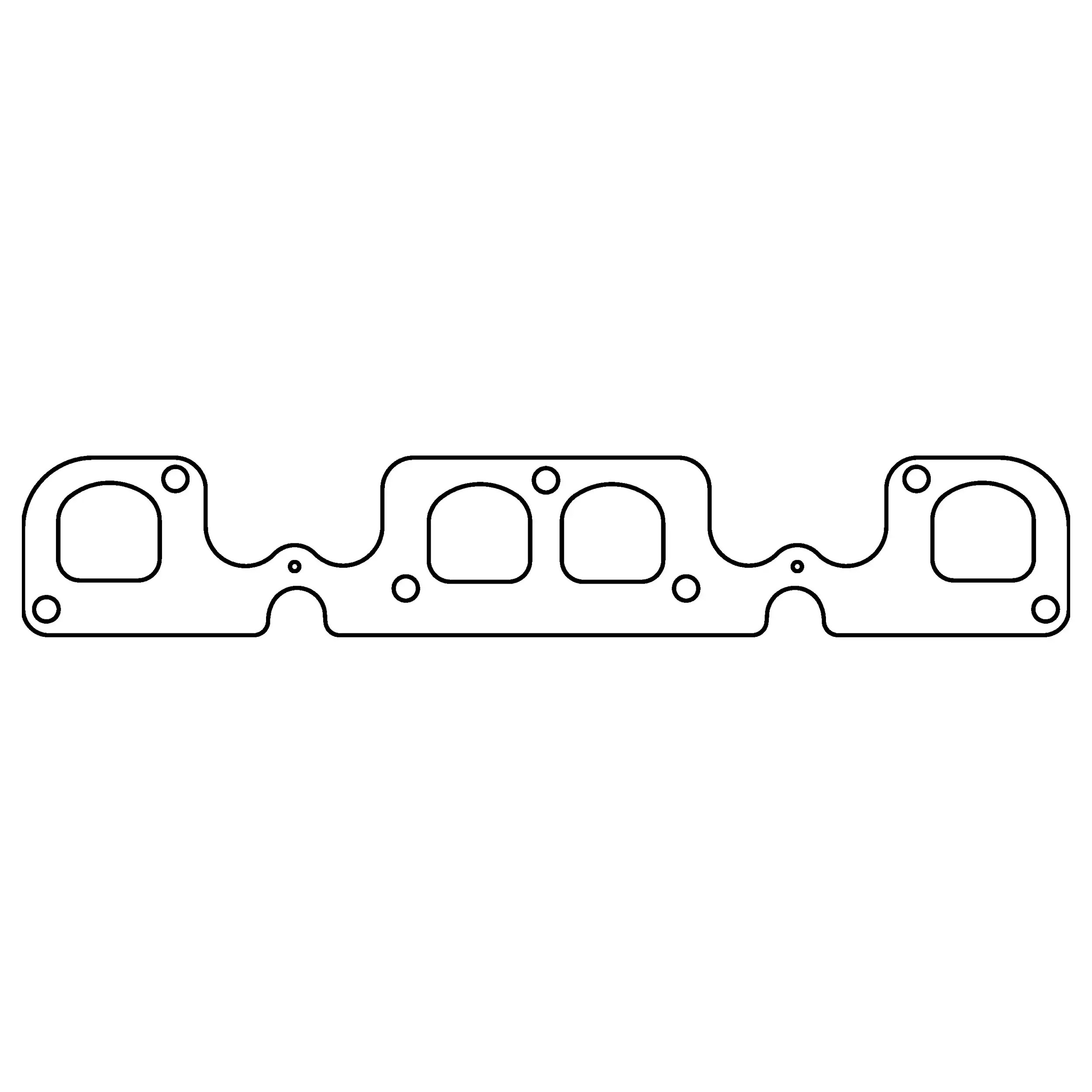 Cometic Gaskets - Chevrolet Gen-1 Small Block V8 Exhaust Manifold Gasket Set - C5927-030