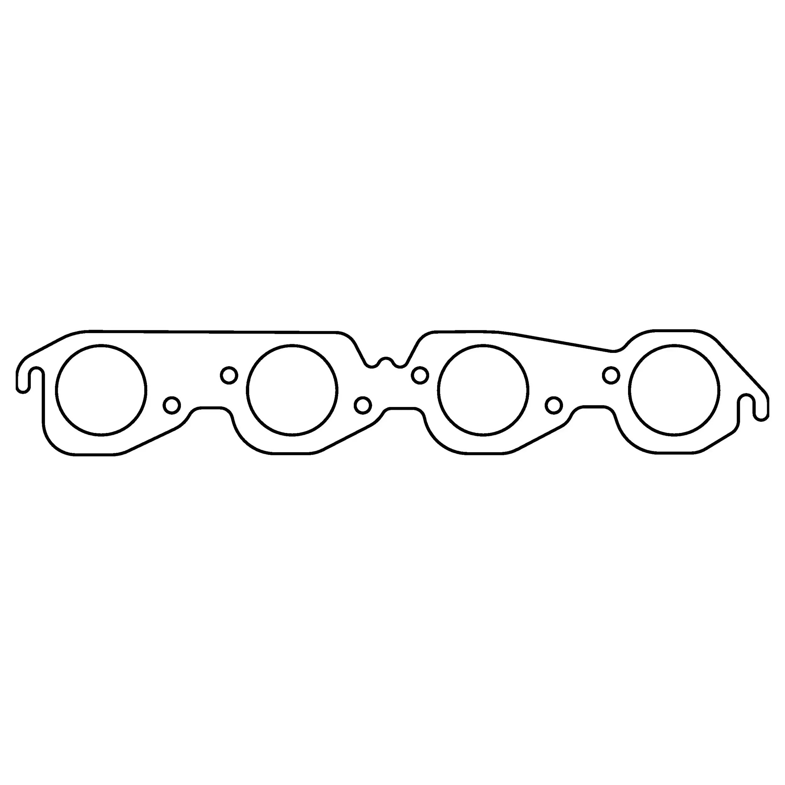 Cometic Gaskets - Chevy Gen-4 Big Block V8 .060 in. HTS Exhaust Manifold Gaskets - CP5251