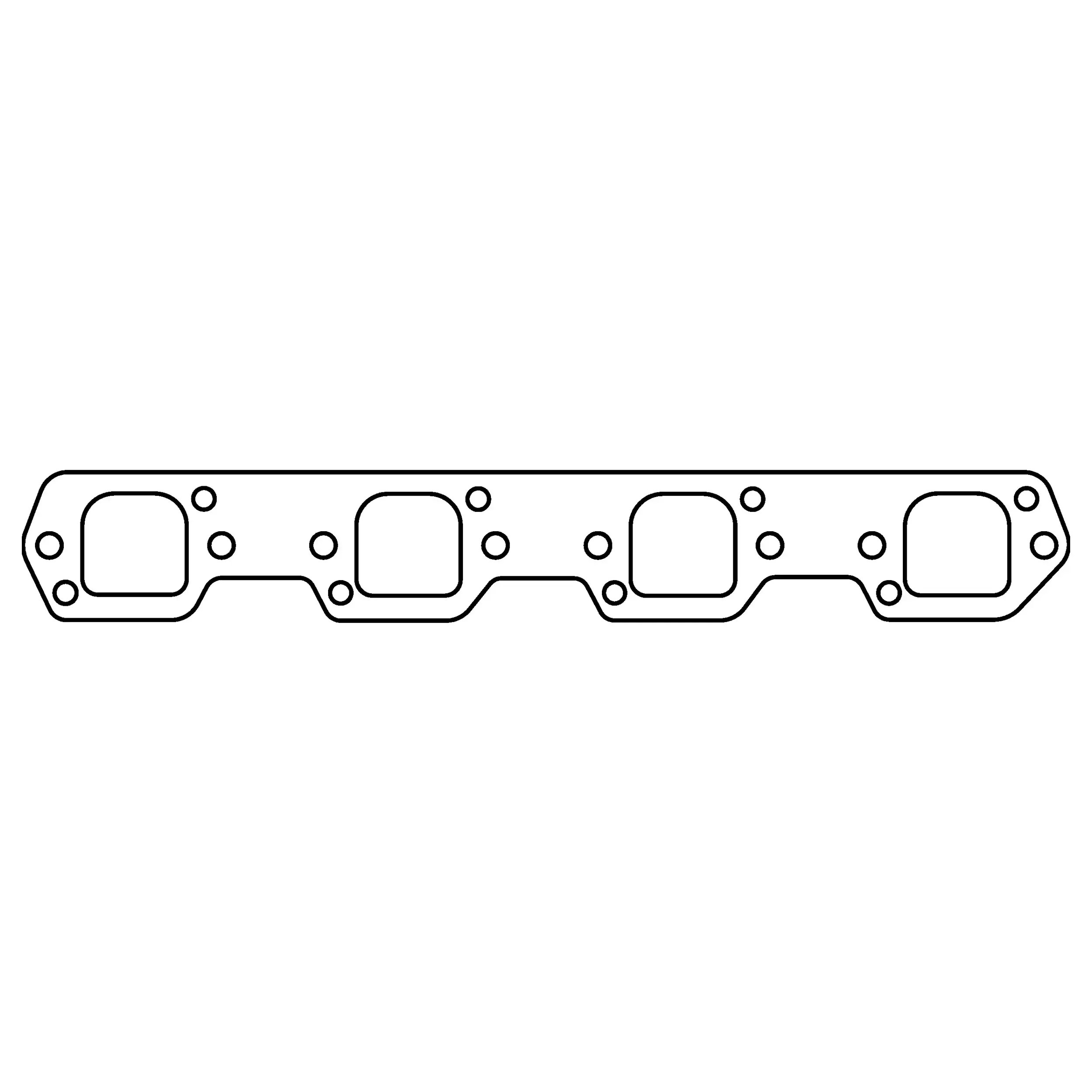 Cometic Gaskets - Ford 302/351W V8 Exhaust Manifold Gasket - CP15650