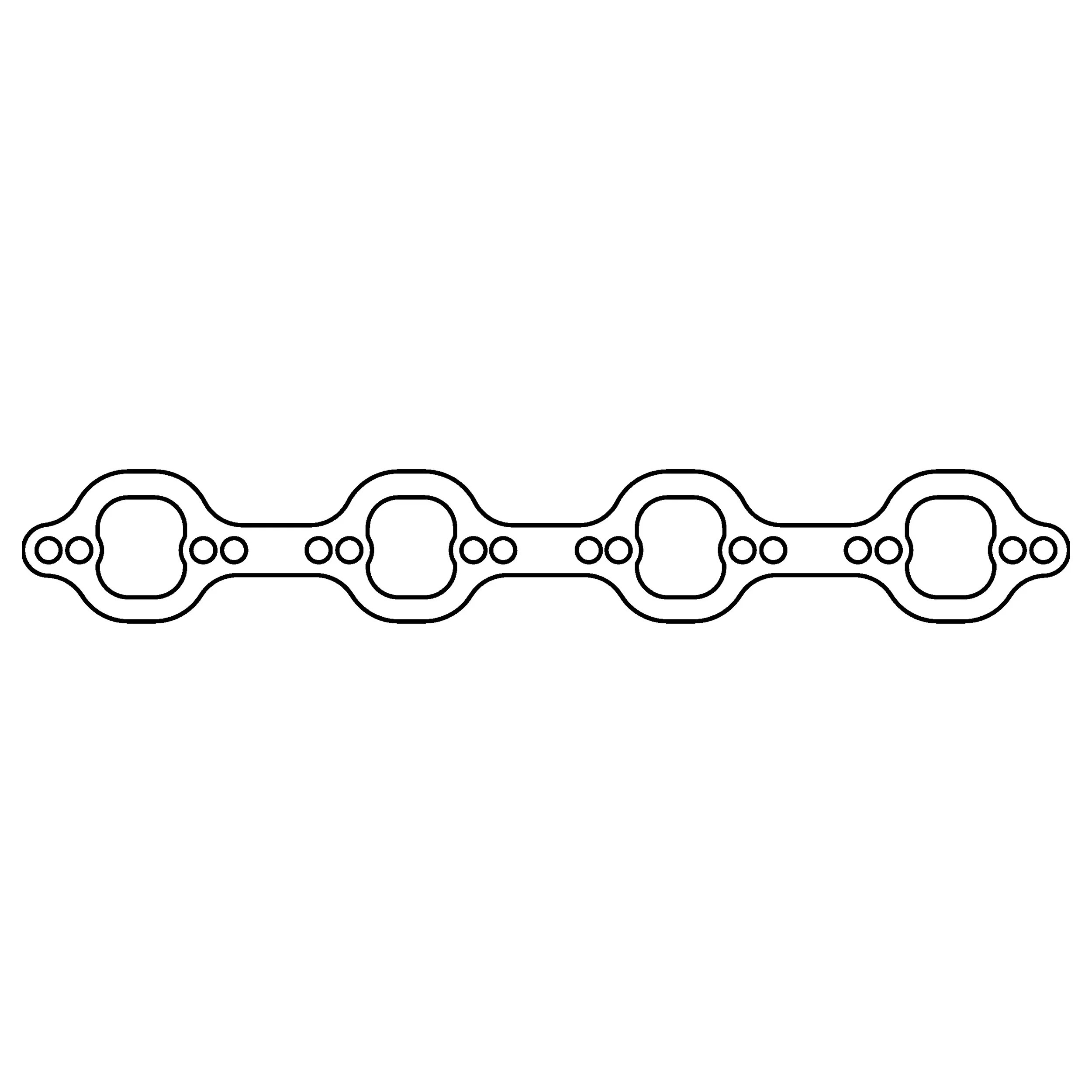 Cometic Gaskets - Ford 302/351W V8 Exhaust Manifold Gasket - CP15651