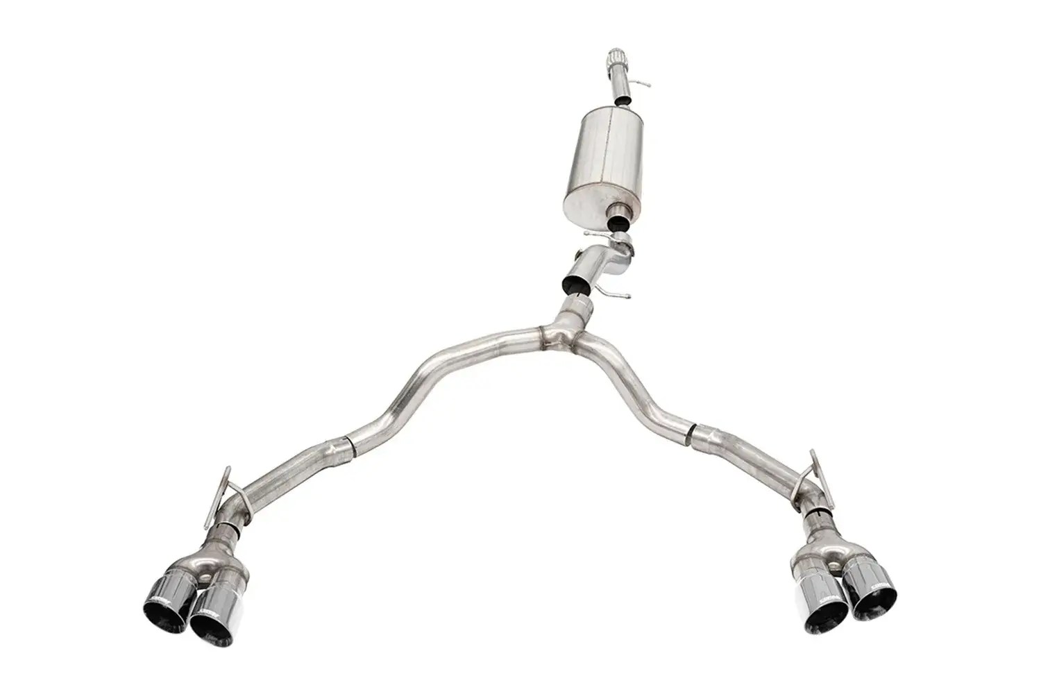 3.5in. to 2.75in. Dual Rear Exit Cat-Back Exhaust System
