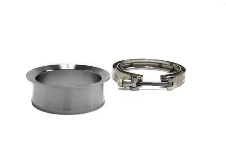 3.5" MILD STEEL DOWNPIPE FLANGE KIT W/O CLAMP