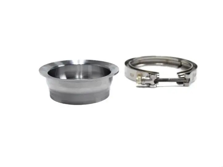 3.0" MILD STEEL DOWNPIPE FLANGE KIT W/ CLAMP
