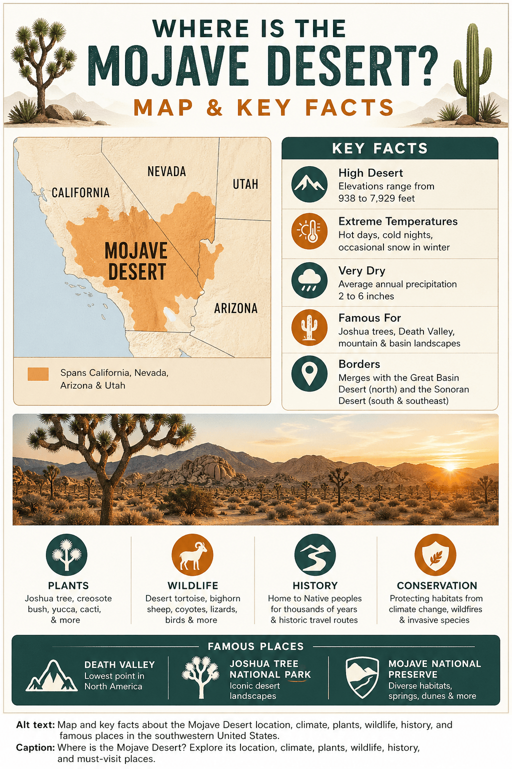 Where Is The Mojave Desert Map And Key Facts 1339ed4a C07a 41cd 8bbd 