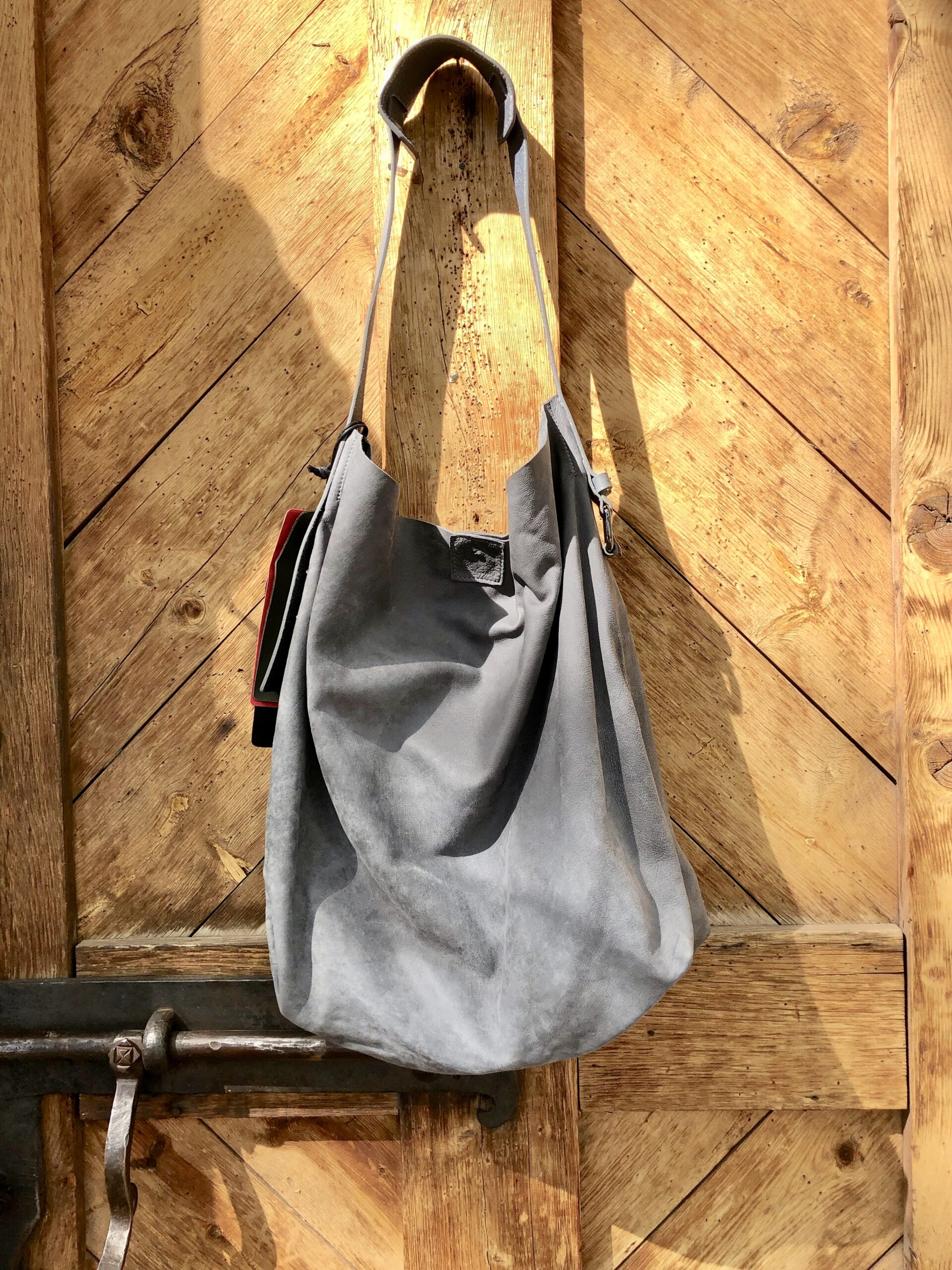 Sac Cartable Vintage En Cuir Giorgio Brato - Marron - Fait Main - Très Bon état - Lanière Amovible