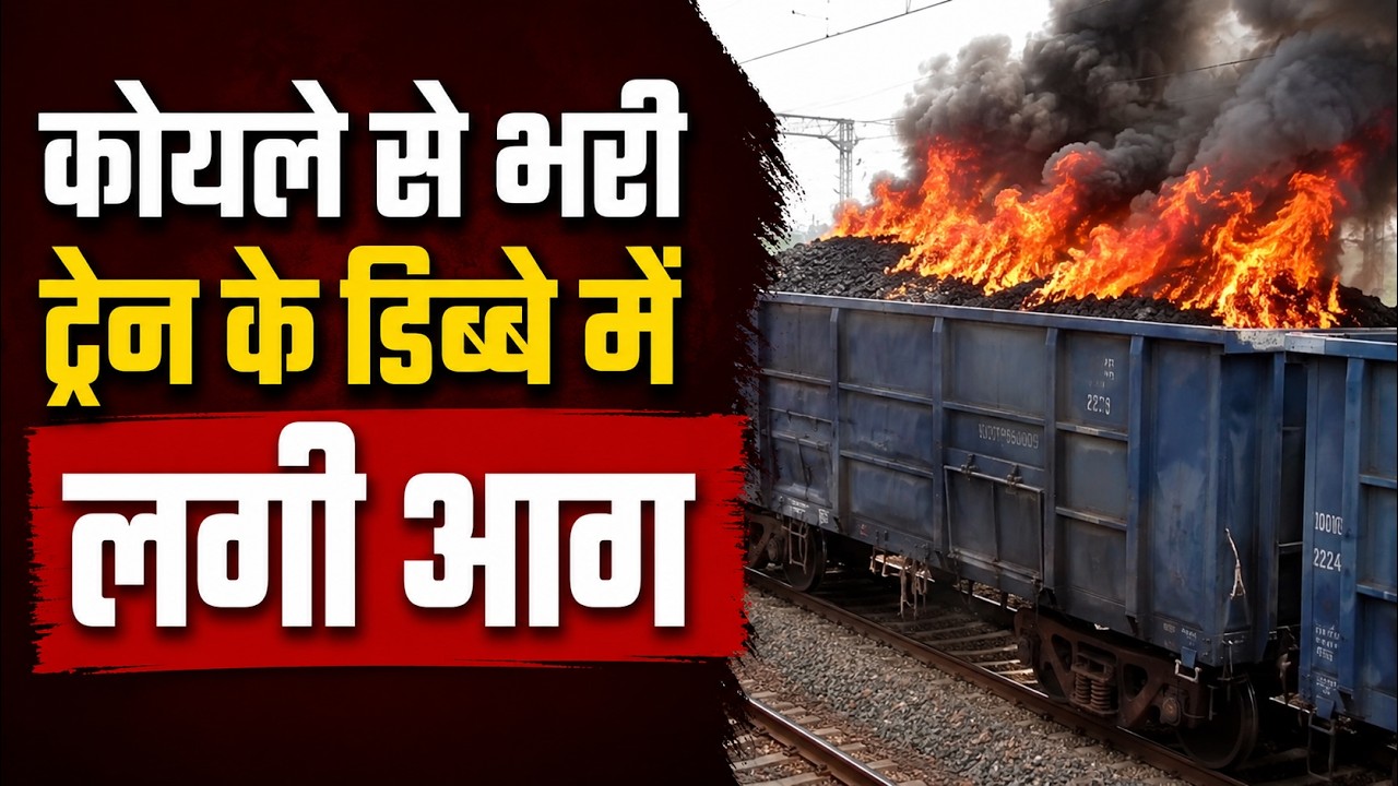 भागलपुर में दहकती मालगाड़ी! सुल्तानगंज में कोयले से भरी ट्रेन में भड़की आग| पढ़िए – किसने पलक झपकते बचाई सैकड़ों जान!   घंटों रुका रेल यातायात