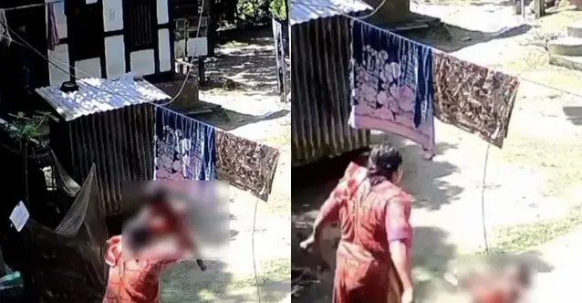 দুই বছরের নাতির ওপর দাদির নির্মমতা, ভিডিও ভাইরাল
