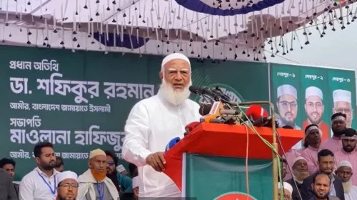 মা-বোনদের গায়ে হাত দিলে দেশে বিস্ফোরণ হবে, জামায়াত আমিরের হুঁশিয়ারি