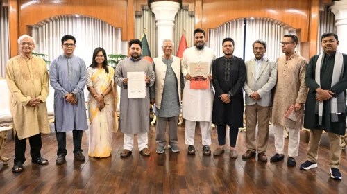 জুলাই জাতীয় সনদে এনসিপির স্বাক্ষর, যমুনায় অনুষ্ঠিত হলো আনুষ্ঠানিকতা