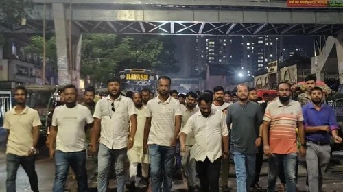 আওয়ামী লীগ ও ছাত্রলীগের বিরুদ্ধে নীলক্ষেতে ছাত্রদলের বিক্ষোভ মিছিল