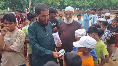 সুবিধাবঞ্চিত পথশিশুদের জন্য আবাসিক স্কুল নির্মাণের ঘোষণা জামায়াত নেতার