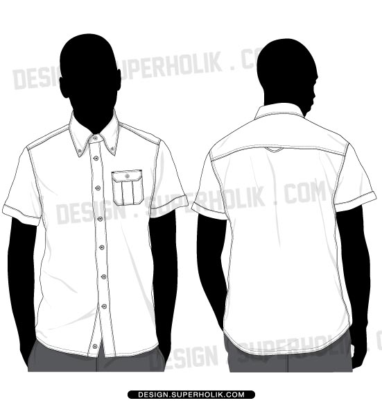 Fashion design templates, Vector illustrations and Clip