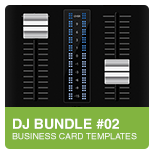 Premium Digital DJ Business Card PSD template Premium Digital DJ Business Card PSD template