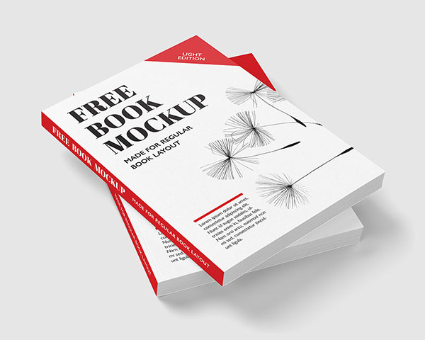 Free softcover book mockup is awesome to present your book design in professional and realistic appearance. 70 Free Hardcover Paperback Book Mockup Psd Files