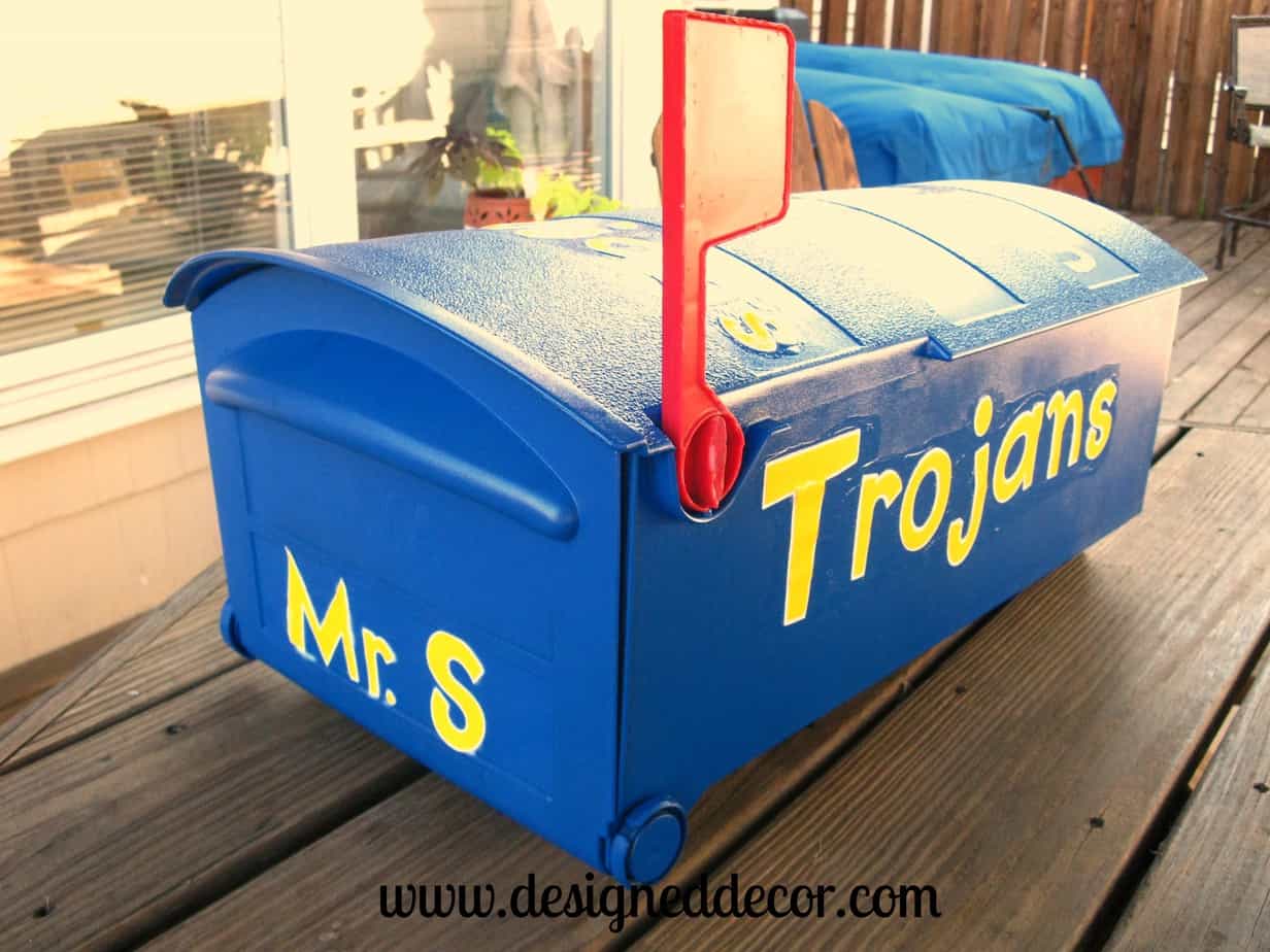 Commissioned Project Repurposed Mailbox! Designed Decor