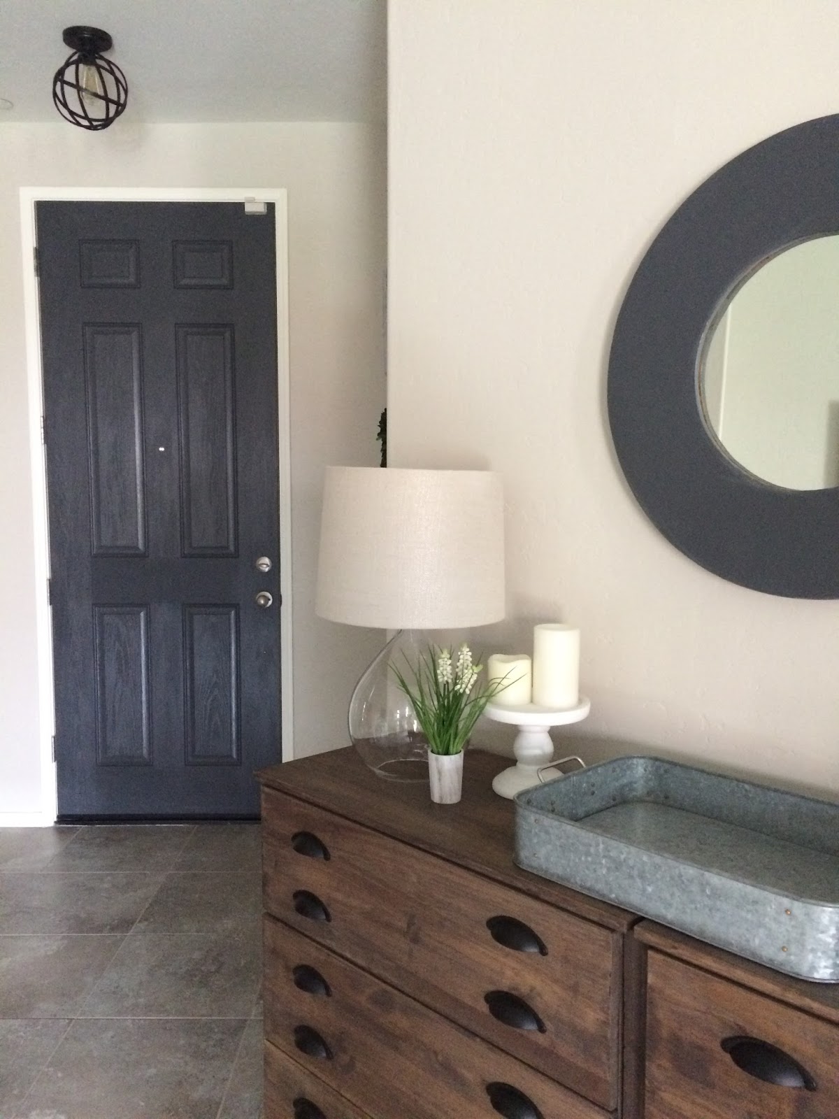 Simple Window Covering for Glass Front Door Designed Simple