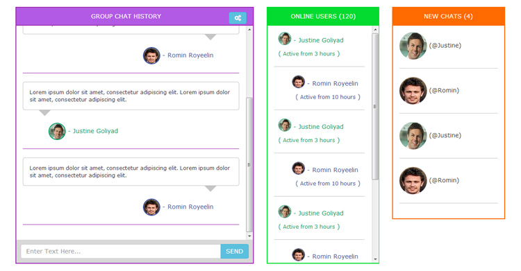 We came up with the most needed angles. 10 Free Bootstrap Chat Box Templates Designerslib Com