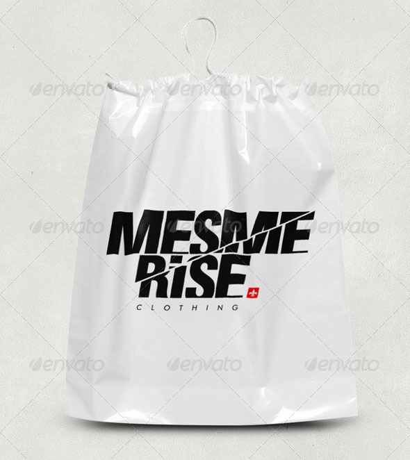Psd of two plain white bags placed on greyscale. 10 Best Plastic Bag Mockup Psd Templates Designerslib Com