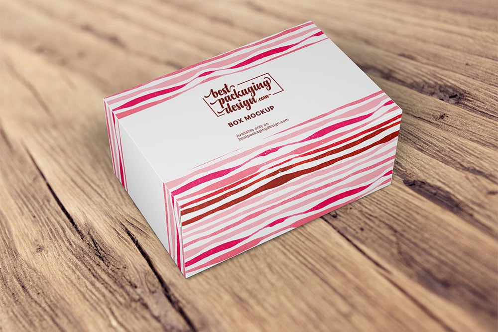 A realistic packaging boxes and bags mockup in . Free Download Rectangular Box Mockup Designhooks