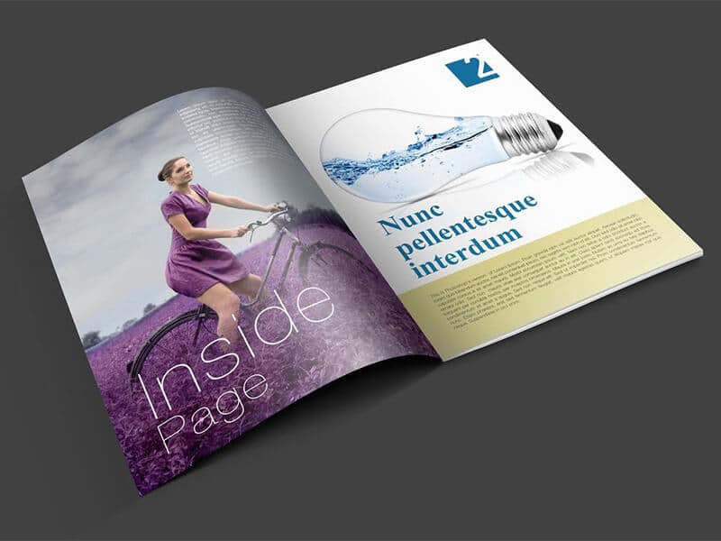 Magazine PSD Mockup Template Download For Free DesignHooks