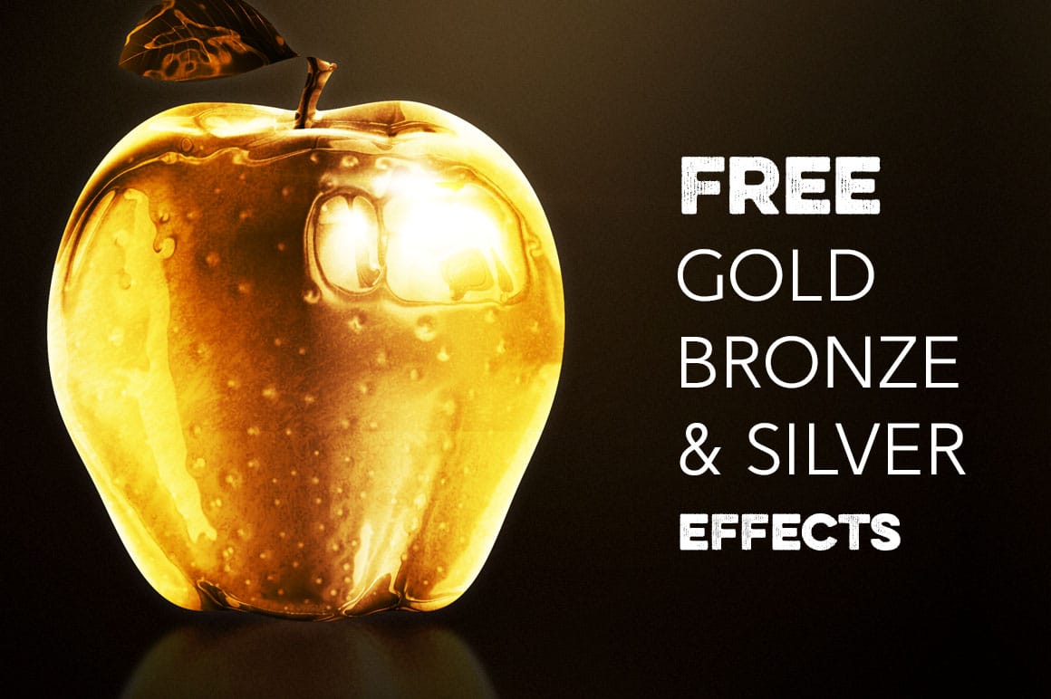 Many other free text effects. Free Gold Silver Bronze Effect Mockup In Psd Designhooks