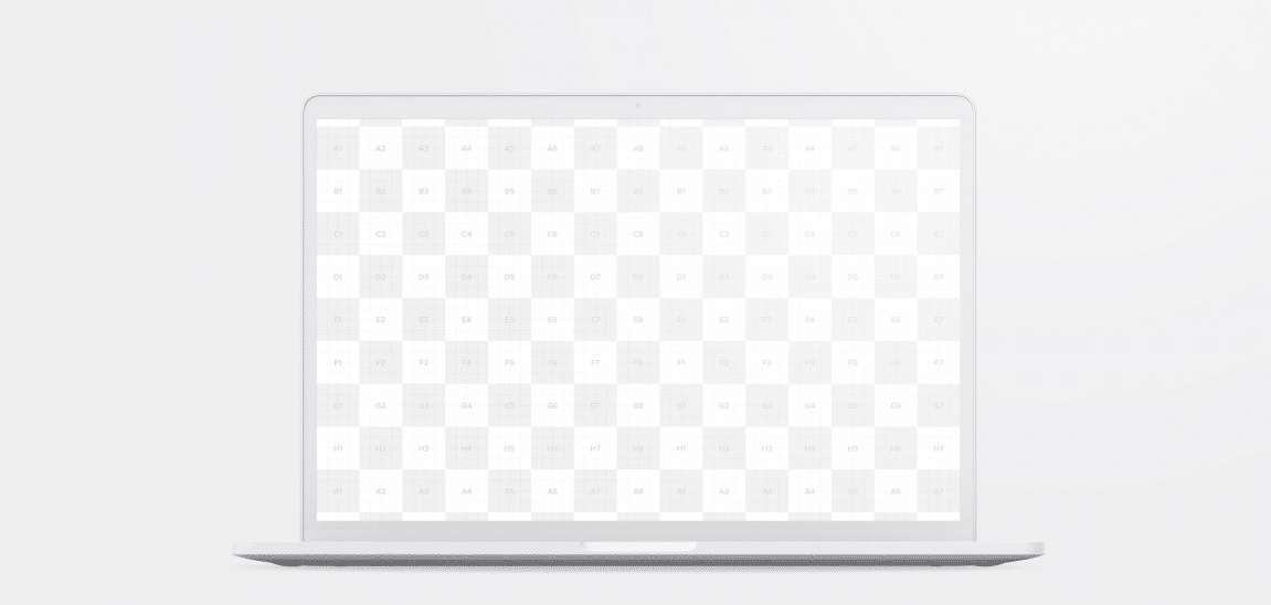 Macbook pro on white table mockup. Macbook Pro Psd Mockup Free Download Designhooks