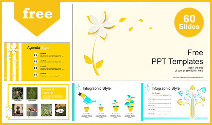 Get exclusive offers and weekly updates. Free Yellow Flower Plant Powerpoint Template - DesignHooks