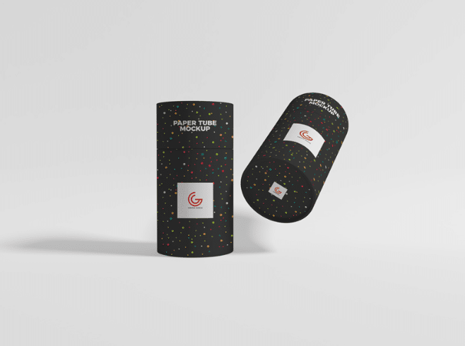 Showcase your brand identity paper tube designs with our flawless and premium quality designed free psd modern paper tube mockup. Paper Tube Packaging Psd Mockup Download Free Designhooks