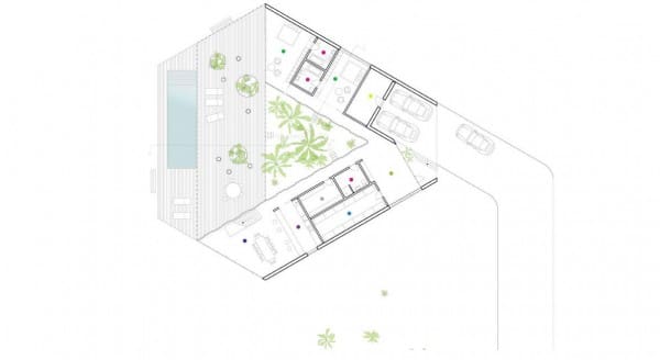 Triangle shaped apartment (700 sqft) layout - HELP!!