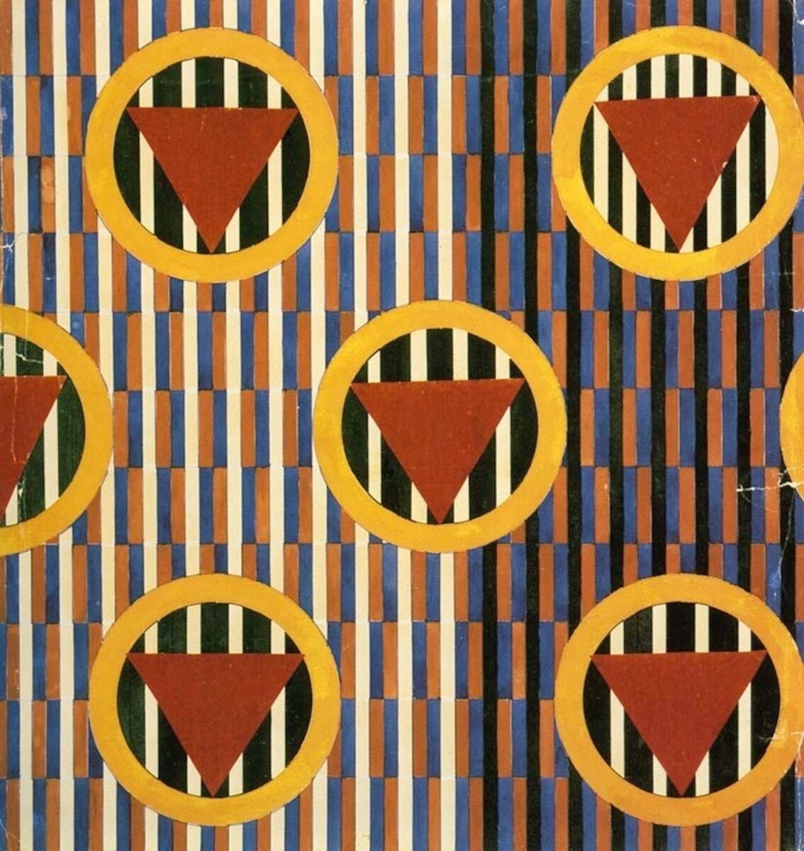 Design Luminy Lyubov-Popova-Textile-design-early-1920s-3 Lioubov POPOVA 1889-1924 Histoire du design Icônes Motif & Ornement  Textile Lioubov POPOVA Design Marseille Enseignement Luminy Master Licence DNAP+Design DNA+Design DNSEP+Design Beaux-arts