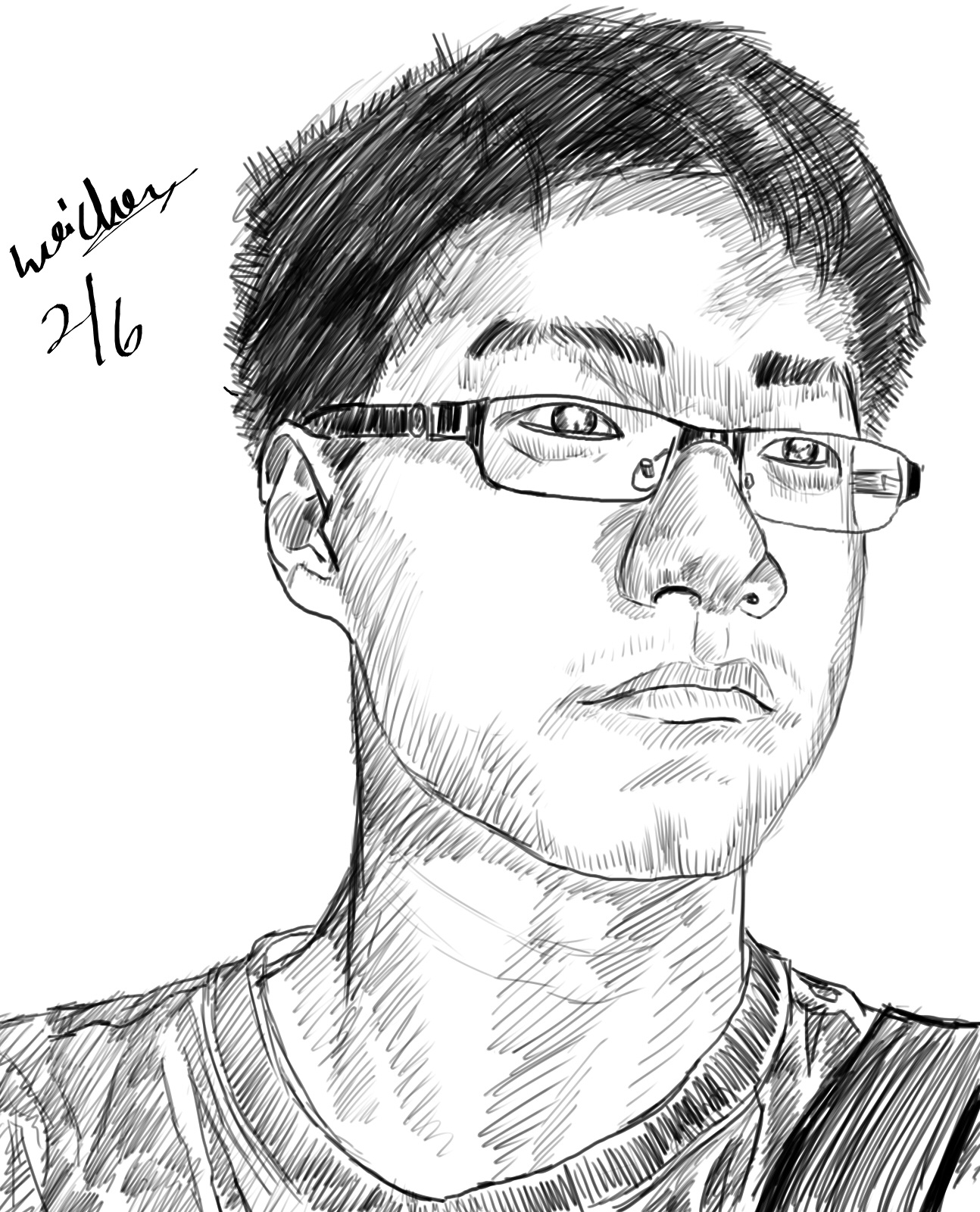 Drawing a self portrait is an excellent way to learn about shading, sketching, and proportions. First Few Steps Of Self Discovery Sketching My Self Portrait Life In Black White