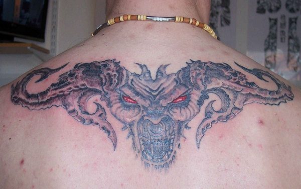 15 Scary Demon Tattoos - Slodive 376_x_600_jpg