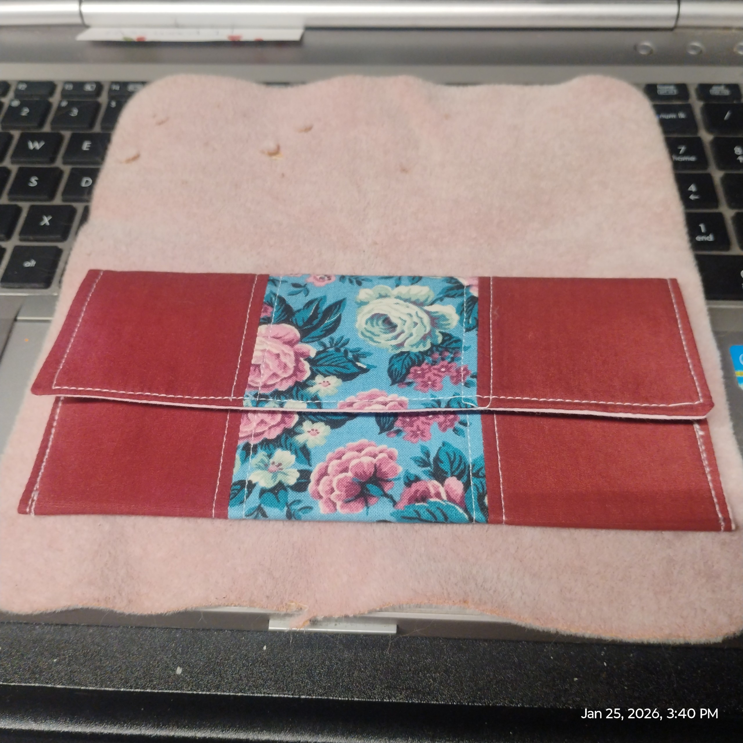 2399 Wallet Cabbage Rose