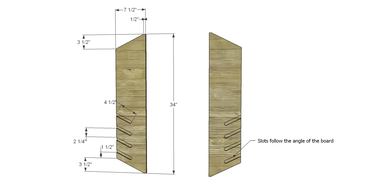Free Plans to Build a Pottery Barn Inspired Wall Craft Organizer