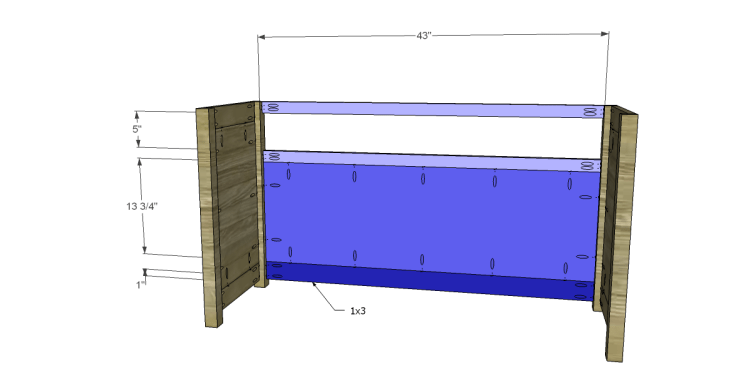 Free Plans to Build a Pier One Inspired Glenfield Media Stand