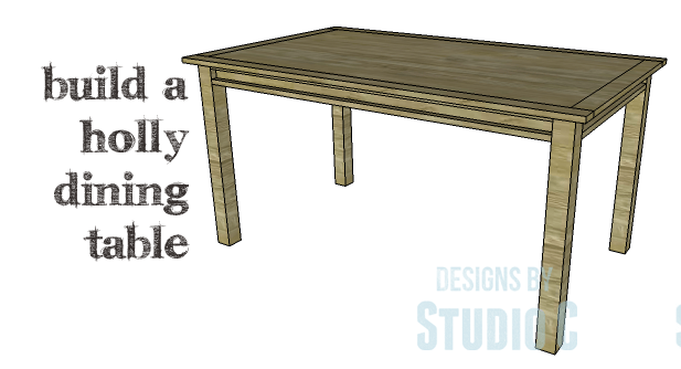 A Beautiful and Simple to Build Dining Table
